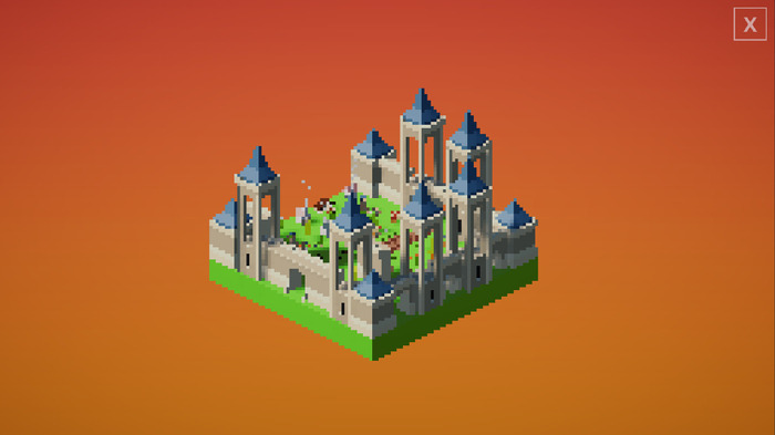 リラックスお城づくりゲーム『Le Château』配信開始！ 限られたスペースに夢の王国を築こう