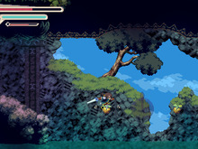 エキサイティングな戦闘が楽しめる2Dメトロイドヴァニア『Vernal Edge』日本語対応で配信開始! 画像