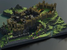最早ブロックに見えない…『マイクラ』で『エルデンリング』のストームヴィル城を精巧に作り上げたプレイヤー現る 画像