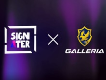 ゲーミングPCブランド「GALLERIA」とメディアプロジェクト「Signater」がスポンサー契約を締結！ 画像