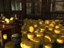 『スカイリム』NPCがチーズを排出し続けるModを作成したユーザー登場―何故かその上でRTAを走る 画像