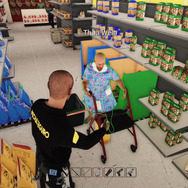 スーパーの万引き犯を殴り飛ばし強盗は射殺する超多忙な警備員シミュ『Supermarket Security Simulator』Steamで配信開始